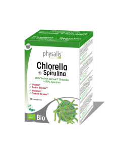Chlorella y espirulina bio 200 comprimidos Physalis